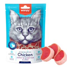 Wanpy Oven Roasted Chicken Jerky And Cod Fish Sushi price in bd