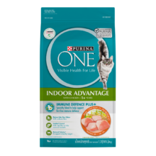 Purina One Indoor Advantage Adult Cat Food with Chicken 380g