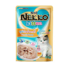 Nekko Kitten Pouch Tuna in Gravy 70g