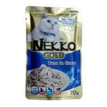 Nekko Gold Pouch Tuna in Gravy 70g