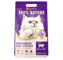 L Favourite Bentonite Cat Litter Lavender 10L