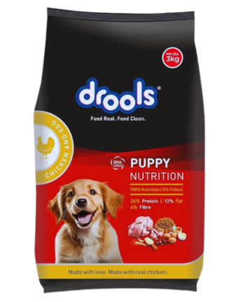 Drools Puppy Dog Food Chicken And Egg 3kg(Free 700 gm)