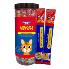 Drools Creamy Cat Treats Real Chicken 25Pcs