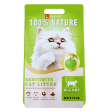 L Favourite Bentonite Cat Litter Apple 10L