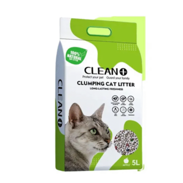Clean Plus Cat Litter Apple 5L