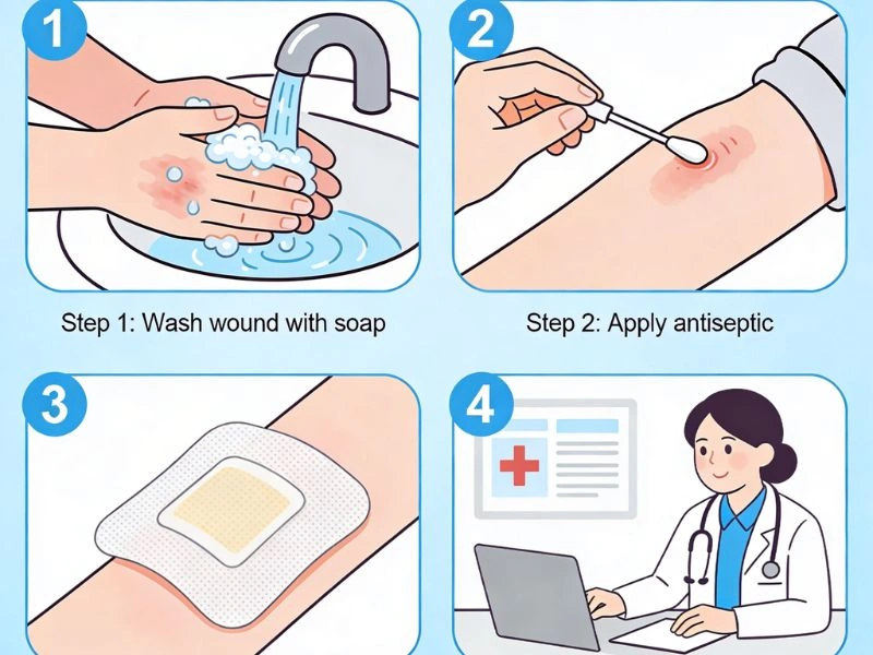 Steps to Take Immediately After a Dog Bite